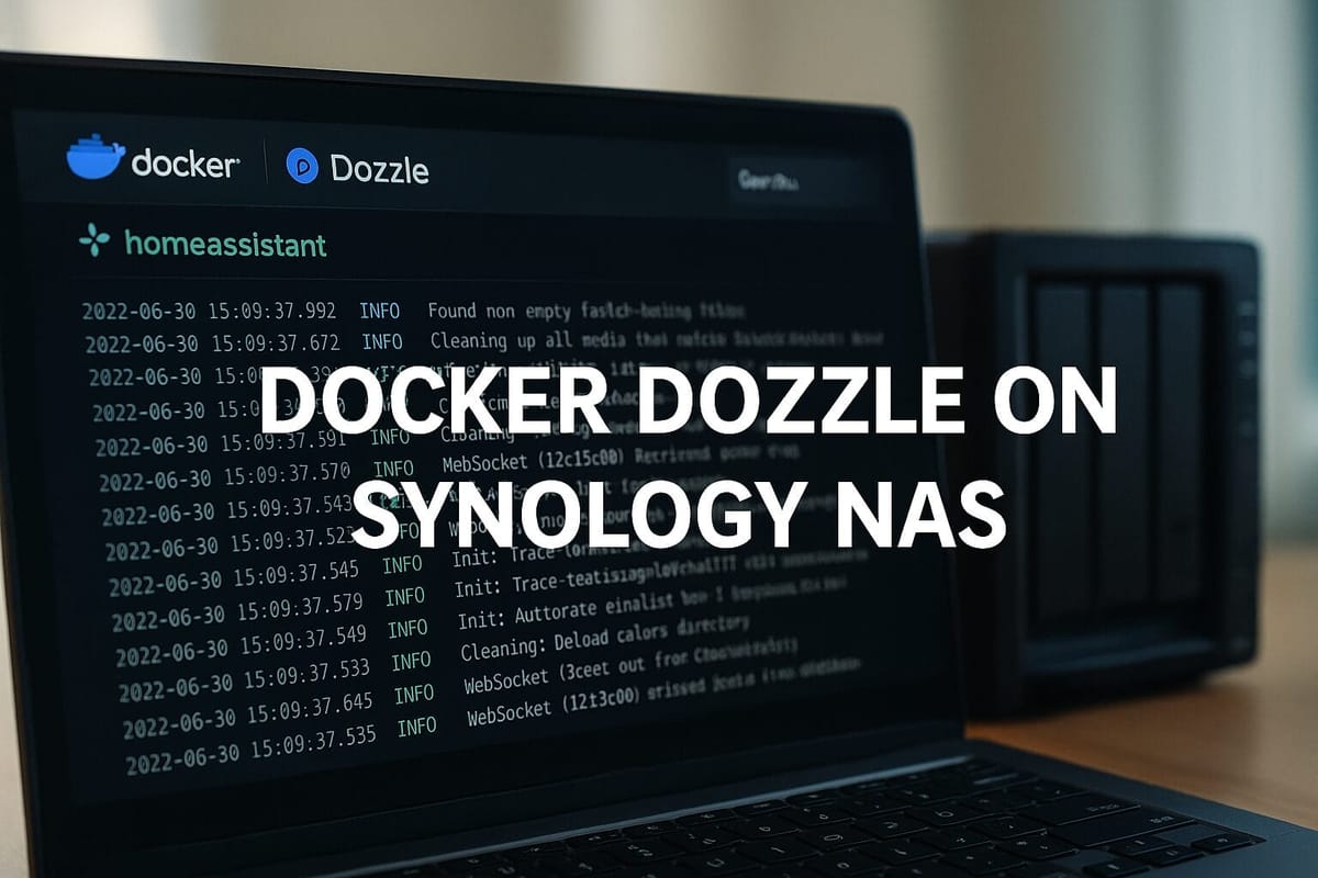 [Docker] Dozzle on Synology NAS