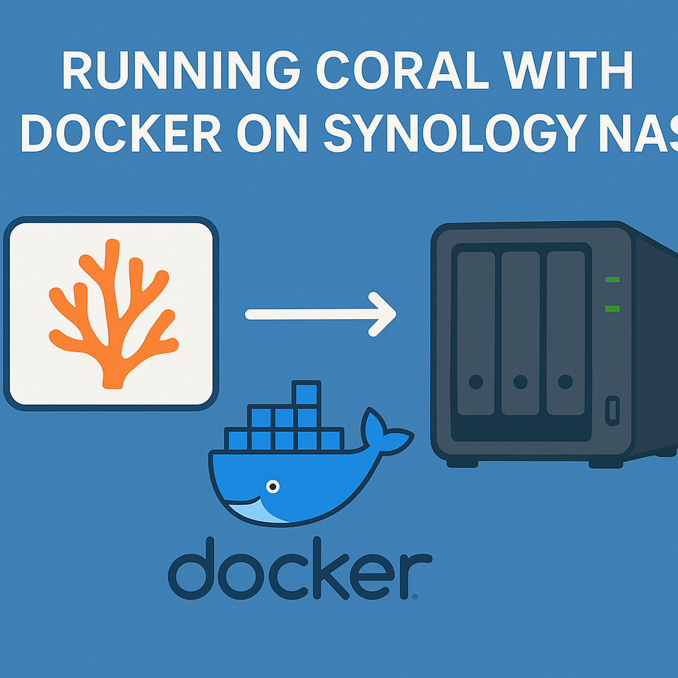 Running Coral with Docker on Synology NAS