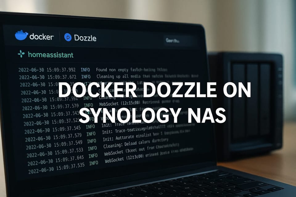 [Docker] Dozzle on Synology NAS