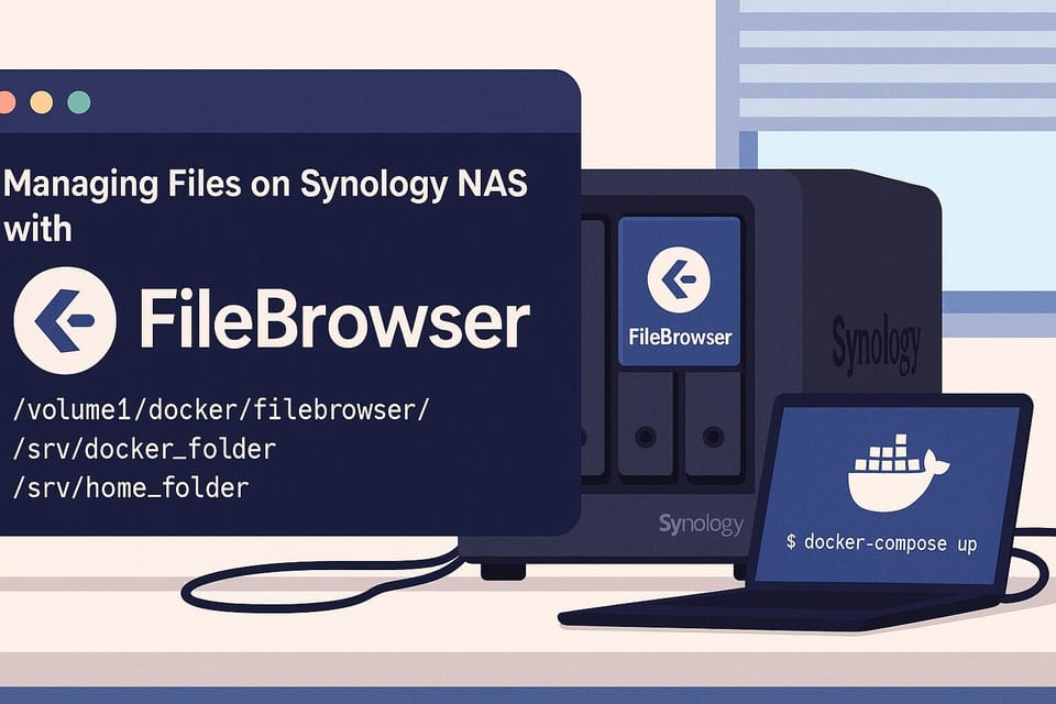[Docker] FileBrowser on Synology NAS