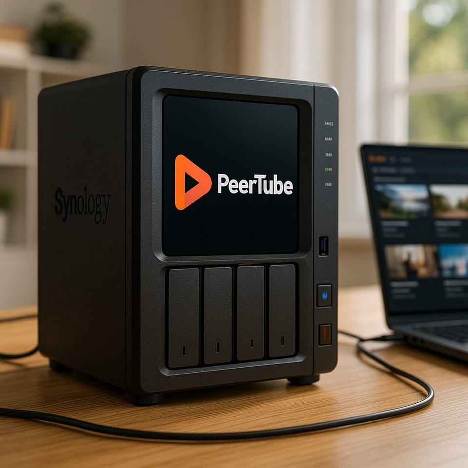 [Docker] PeerTube on Synology NAS