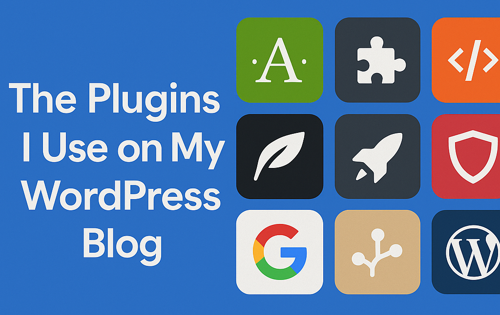 The Plugins I Use on My WordPress Blog
